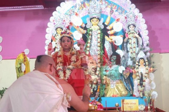 Kumari Puja marks Durga Astami Kumari Puja marks Durga Astami